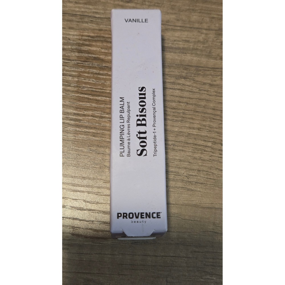 Provence Beauty Soft Bisous Plumping Lip Balm Vanille 0.5oz New